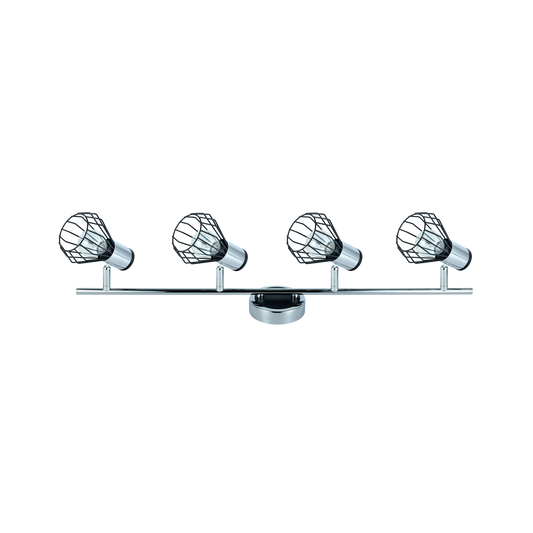 Regleta de 4 Focos Orientables Mateo E14 Fabrilamp - vista principal | Fabrilamp / Abrila · Ref. 142294009