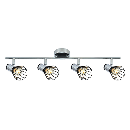 Regleta de 4 Focos Orientables Mateo E14 Fabrilamp - imagen 2 | Fabrilamp / Abrila · Ref. 142294009