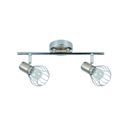 Regleta de Techo Mateo 2 Focos E14 Fabrilamp - vista principal | Fabrilamp / Abrila · Ref. 142292003