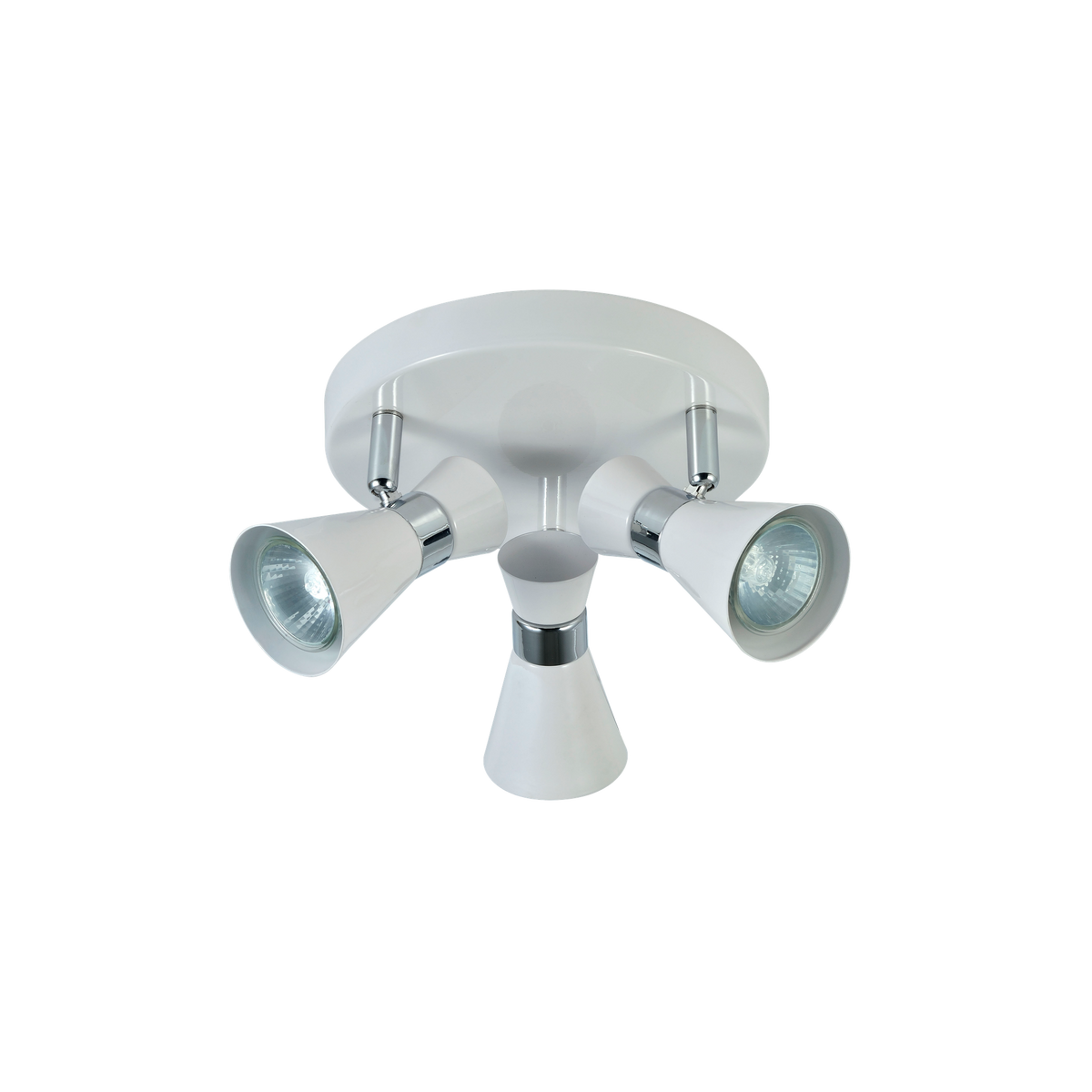 Plafón de Techo Orientable Máximo 3xGU10 Fabrilamp - vista principal | Fabrilamp / Abrila · Ref. 142353001