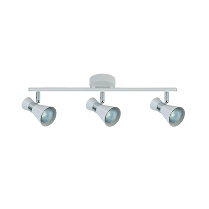 Regleta Máximo 3 Focos Orientables GU10 Fabrilamp - vista principal | Fabrilamp / Abrila · Ref. 142393001