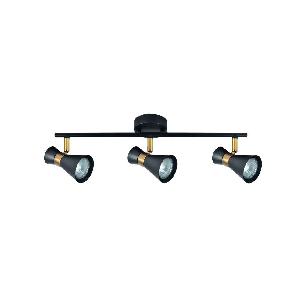 Regleta Máximo 3 Focos Orientables GU10 Fabrilamp