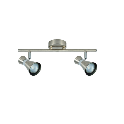 Regleta de Focos Orientables Máximo 2xGU10 Fabrilamp - vista principal | Fabrilamp / Abrila · Ref. 142392003