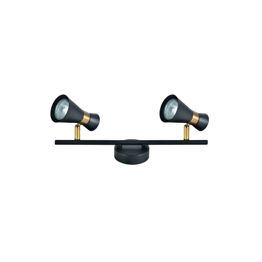 Regleta de Focos Orientables Máximo 2xGU10 Fabrilamp