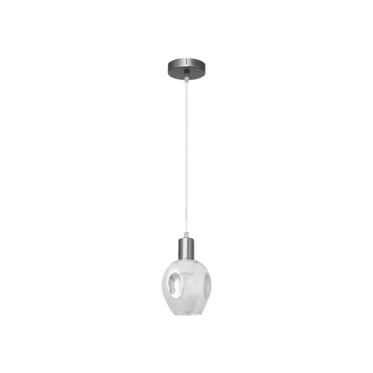Colgante Moderno Meteoro Cromo – vista principal · Ref. 110391020