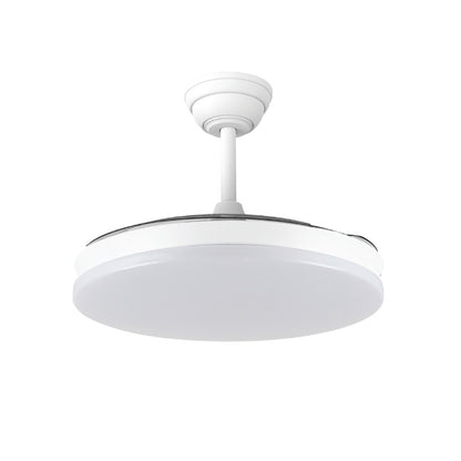 Ventilador de techo fabricado en Hierro y ABS color Blanco