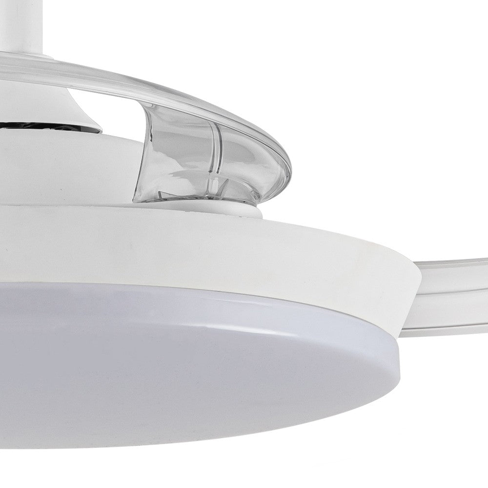 Ventilador de techo con motor DC silencioso de 38 dB