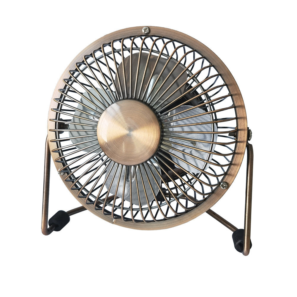 Miniventilador USB Bronce Bulerias Fabrilamp / Abrila 170771012