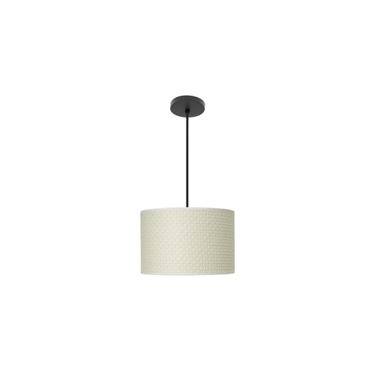 Lámpara Colgante Moda 30 cm Pantalla Textil Fabrilamp - vista principal | Fabrilamp / Abrila · Ref. 212493059