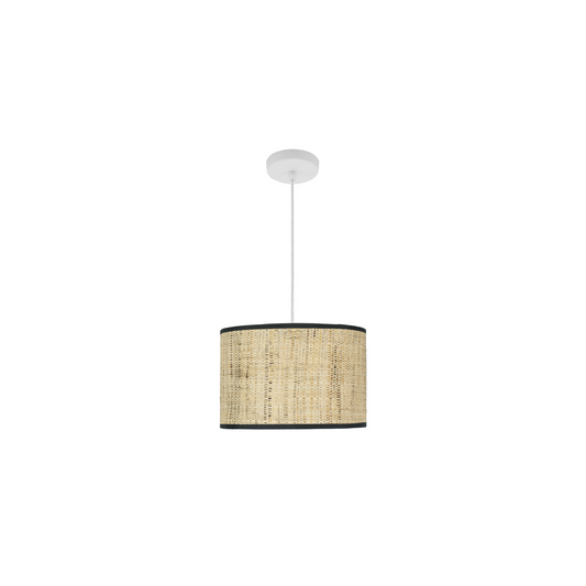Lámpara Colgante Moda 30 cm Pantalla Textil Fabrilamp - vista principal | Fabrilamp / Abrila · Ref. 212493071