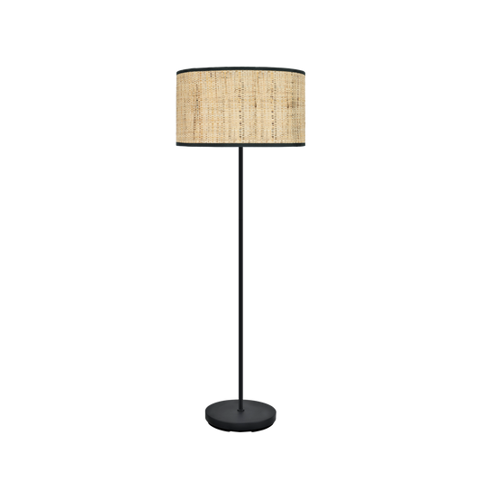 Pie Salón moderno Moda Cañizo Oscuro / Negro – vista principal · Ref. 212441079