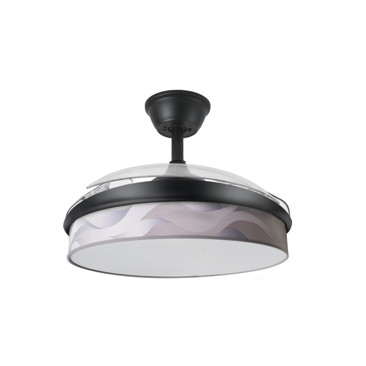 Ventilador de Techo con Luz MODA Aspas Retráctiles Fabrilamp - vista principal | Fabrilamp / Abrila · Ref. 212480309