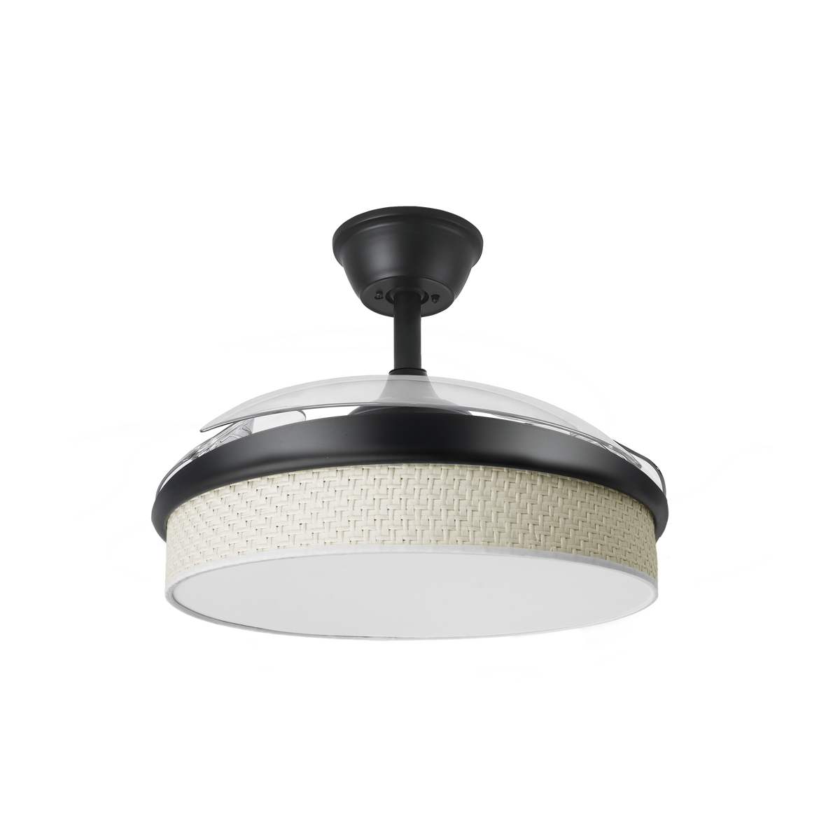 Ventilador de Techo con Luz MODA Aspas Retráctiles Fabrilamp - vista principal | Fabrilamp / Abrila · Ref. 212480509