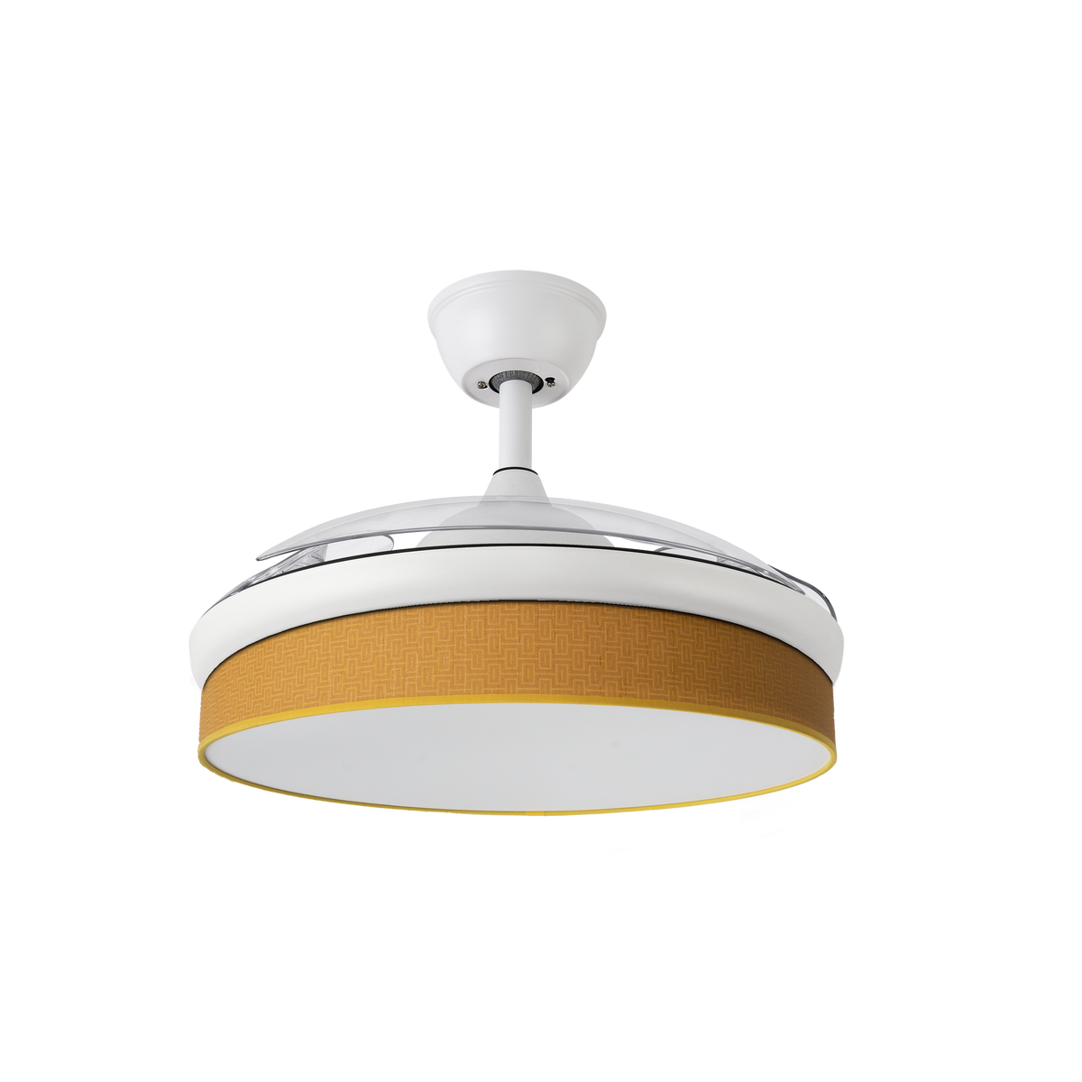 Ventilador de Techo con Luz MODA Aspas Retráctiles Fabrilamp - vista principal | Fabrilamp / Abrila · Ref. 212481001