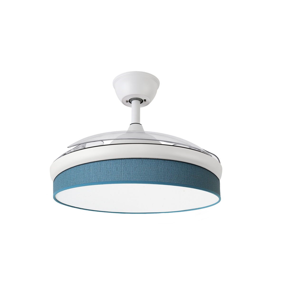Ventilador de Techo con Luz MODA Aspas Retráctiles Fabrilamp - vista principal | Fabrilamp / Abrila · Ref. 212490801