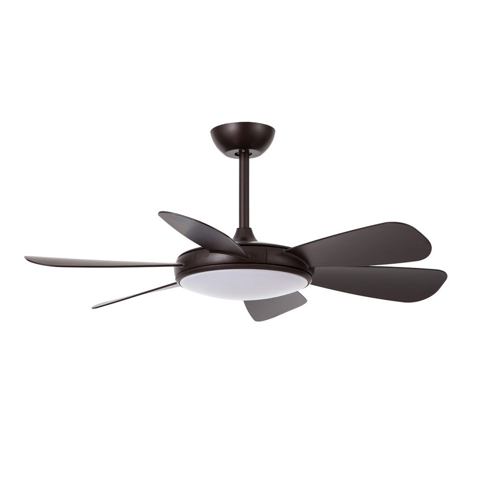 Ventilador de Techo DC Mode LED 24W CCT Negro CristalRecord - vista principal | CristalRecord