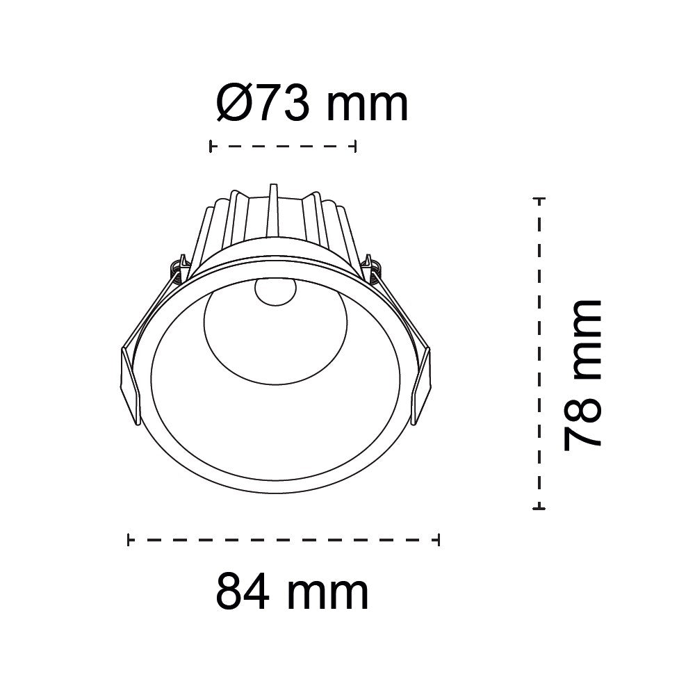 Módulo LED Nosy fabricado en Aluminio color Blanco