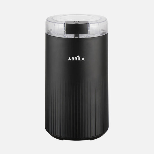 Molinillo de Café Eléctrico Cirano 200 W Negro Fabrilamp - Vista frontal principal en fondo blanco | LuzGurú
