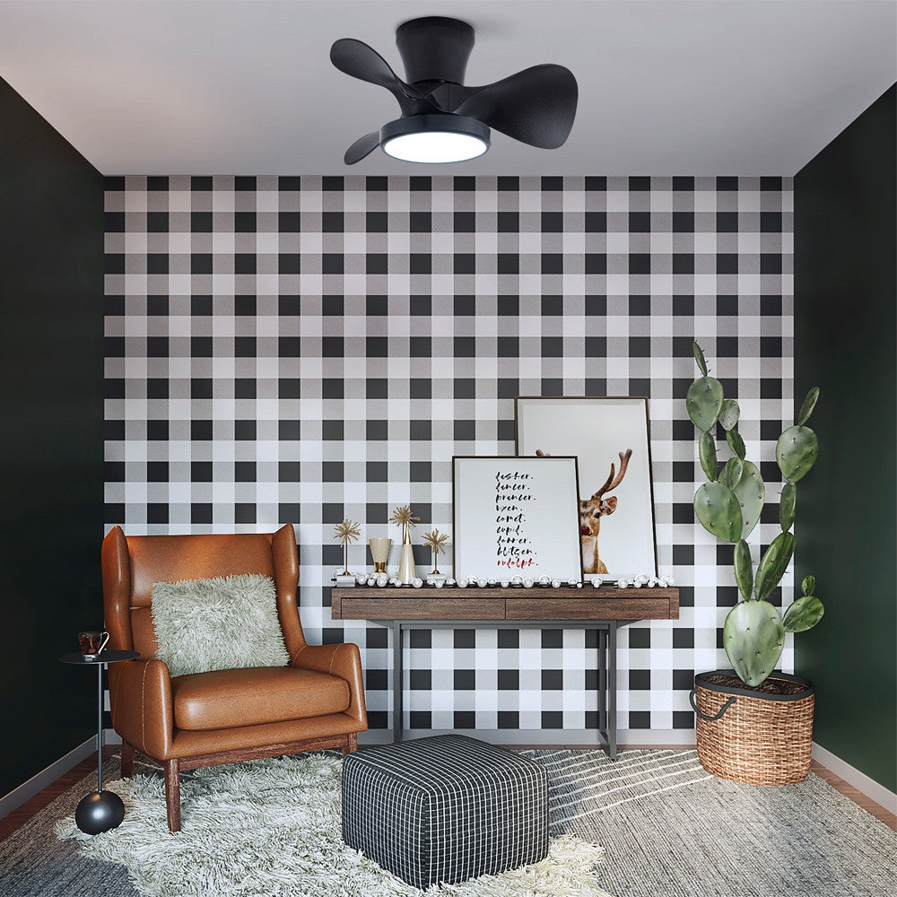 Ventilador Moll fabricado en Metal color Negro