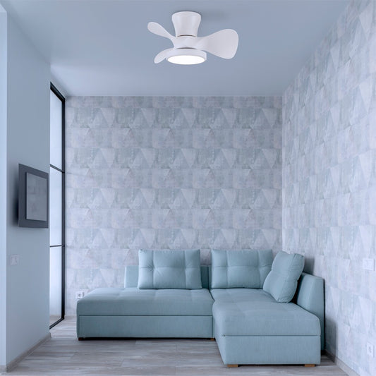 Ventilador Moll fabricado en Metal color Blanco