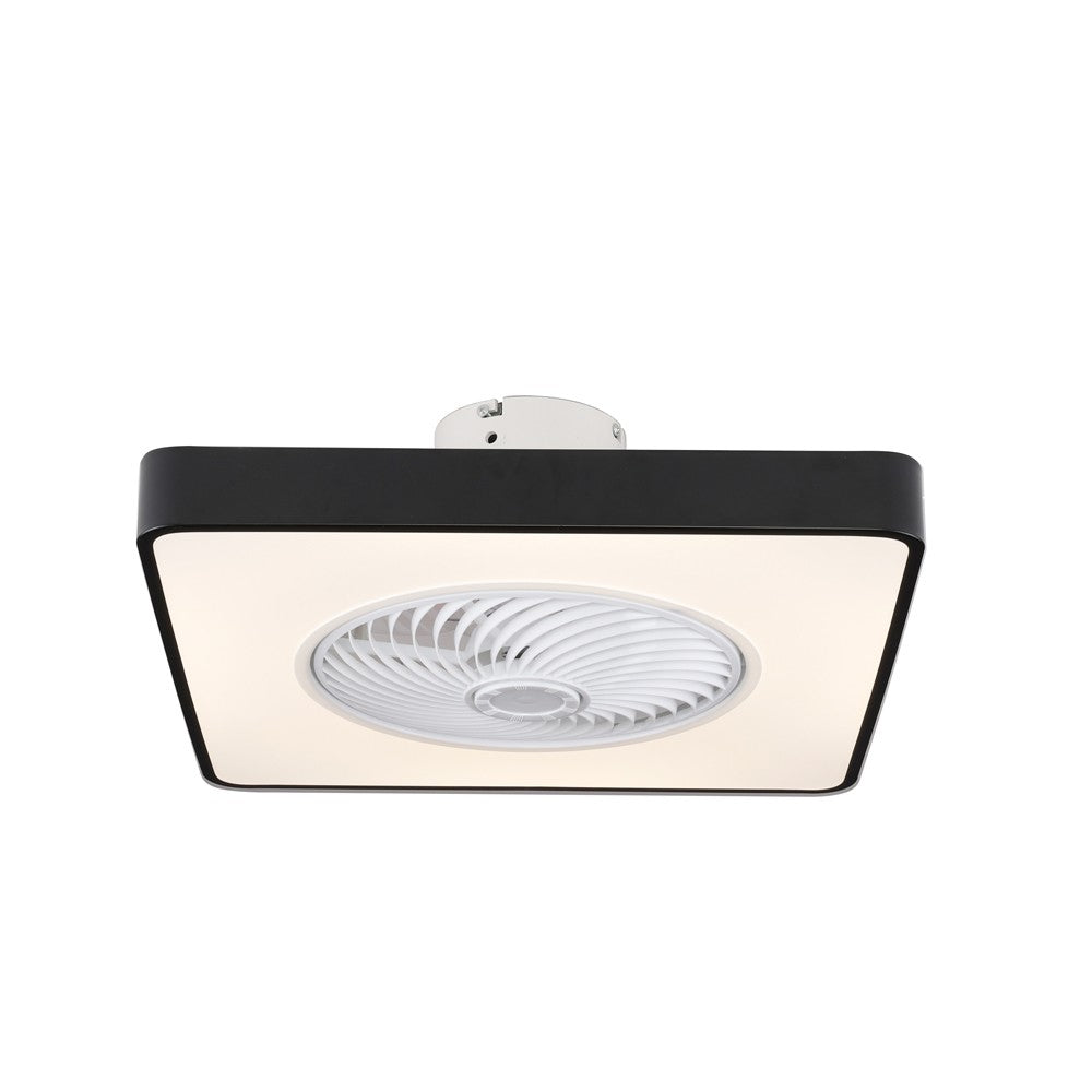 Ventilador de Techo Plafón LED Monic 40W CCT CristalRecord - vista principal | CristalRecord