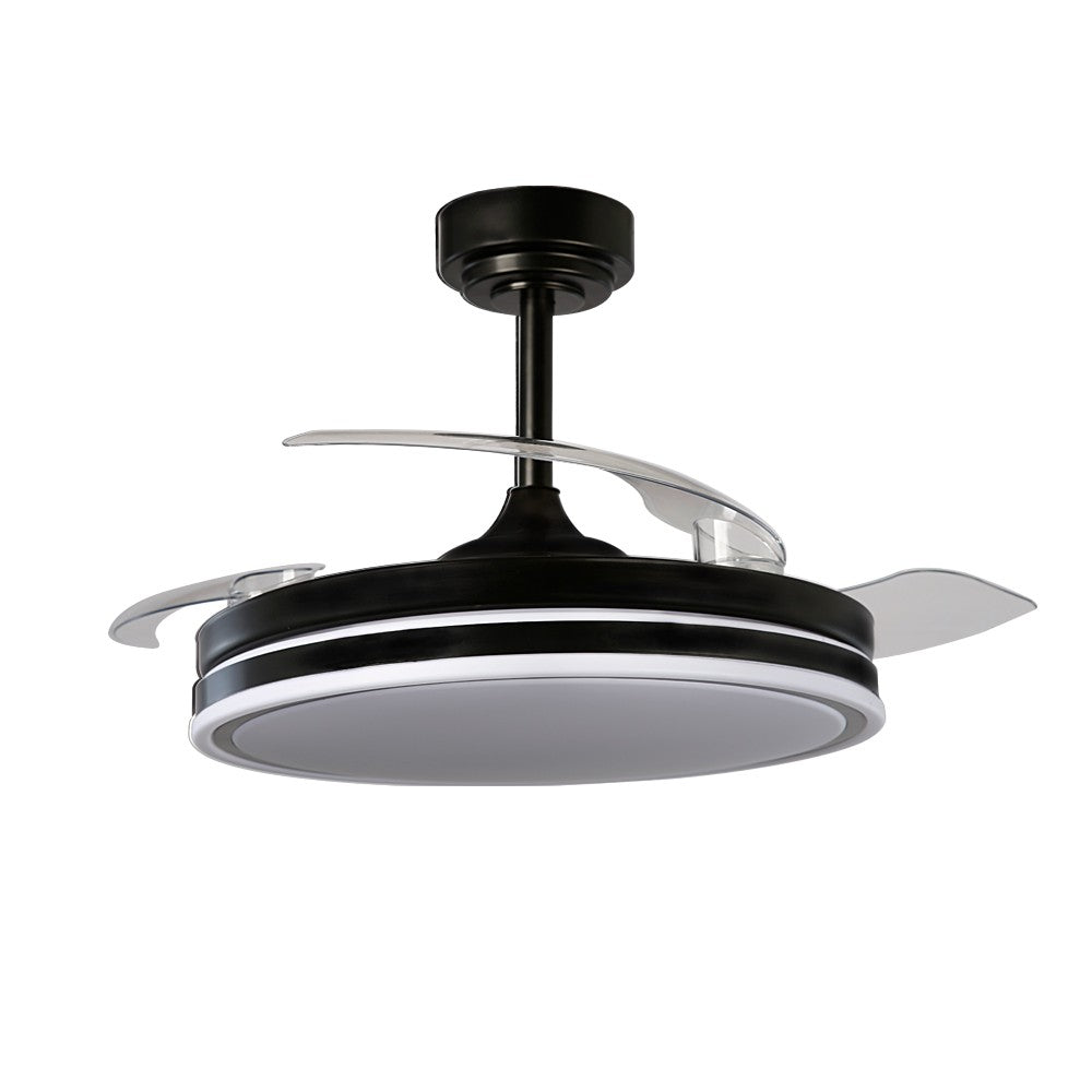 Ventilador Moss fabricado en Acero color Negro