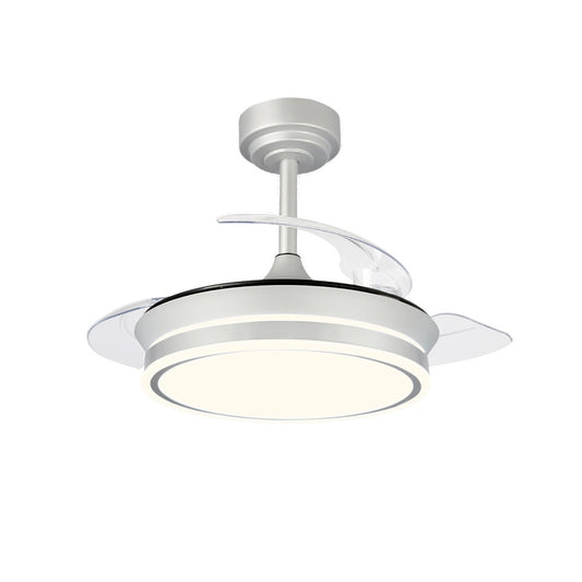 Moss Mini Ventilador de Techo LED CristalRecord 85-065-46-281