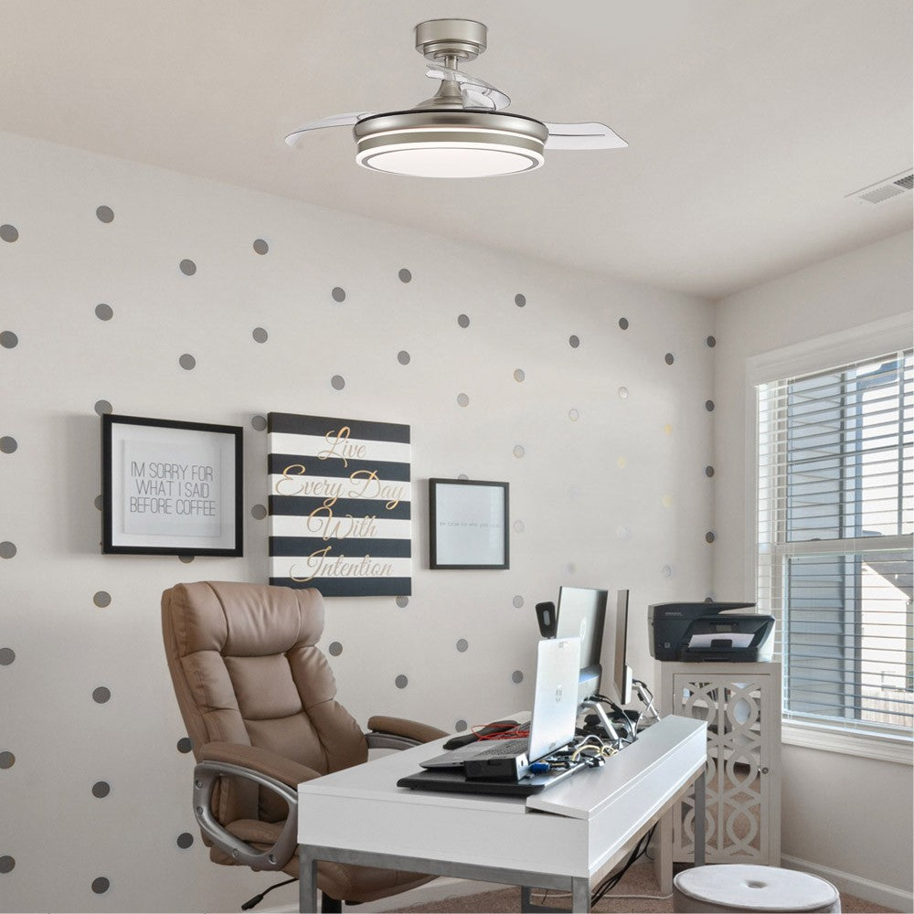 Ventilador moderno y silencioso ideal para salón