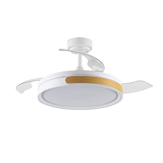 Ventilador de Techo Movic 72W LED CCT Aspas Retráctiles Blanco CristalRecord - vista principal | CristalRecord