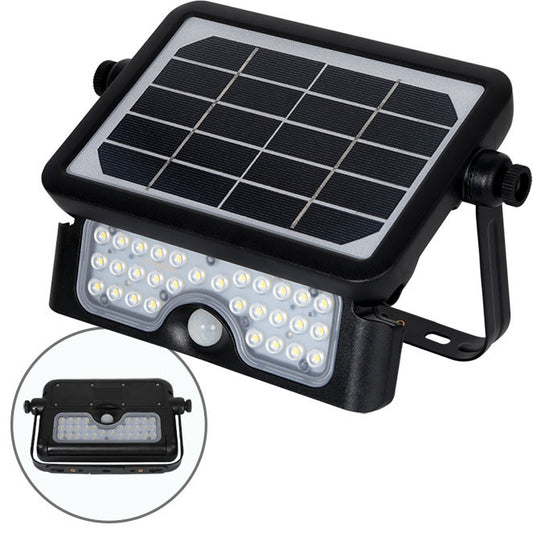 Proyector Led Solar Murat Negro – vista principal · Ref. A13080509S