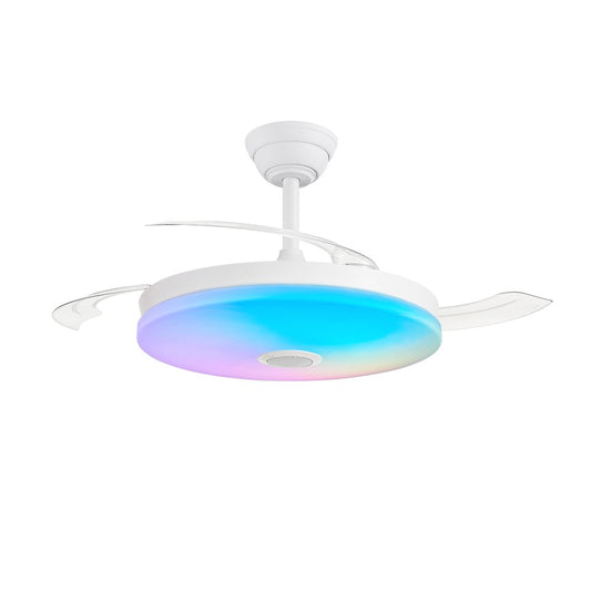 Ventilador de Techo LED RGB Music CristalRecord 85-018-42-100