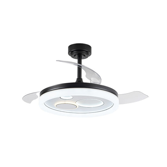 Ventilador de Techo Negro – vista principal · Ref. 85-301-10-180
