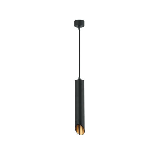 Colgante Moderno Nakhon Negro / Oro – vista principal · Ref. 143891016