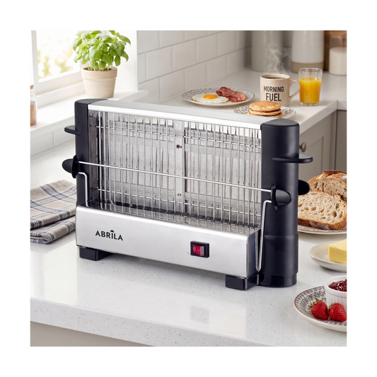 Tostador Vertical de Pan Narcea 750 W Negro y Cromo Fabrilamp - vista principal | Fabrilamp / Abrila · Ref. 265111759