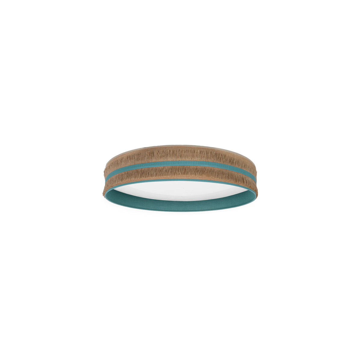 Plafón de Techo LED Natalia 72 W 50 cm Tejido Fabrilamp - vista principal | Fabrilamp / Abrila · Ref. 188585048