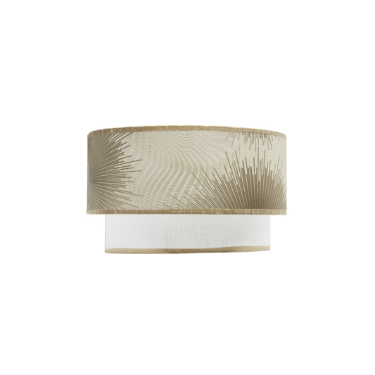 Aplique moderno Nepal Blanco / Oro – vista principal · Ref. 227861001