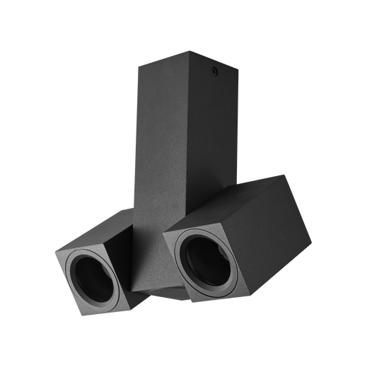 Plafón Moderno Bombilla Nerja Negro – vista principal · Ref. 143992009