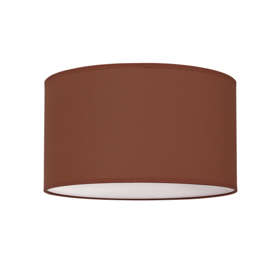 Plafón Tejido Bombilla Nicole 40 cm / Marrón Chocolate – vista principal · Ref. 042984005