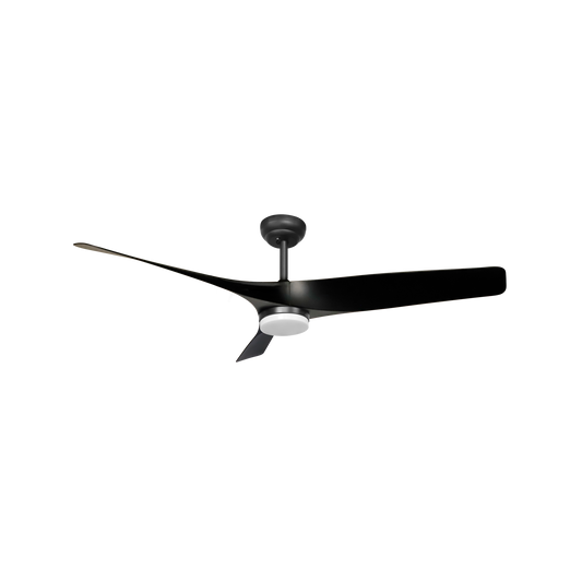 Ventilador de Techo con Luz LED Niger 132 cm Negro Fabrilamp - vista principal | Fabrilamp / Abrila · Ref. 211591309