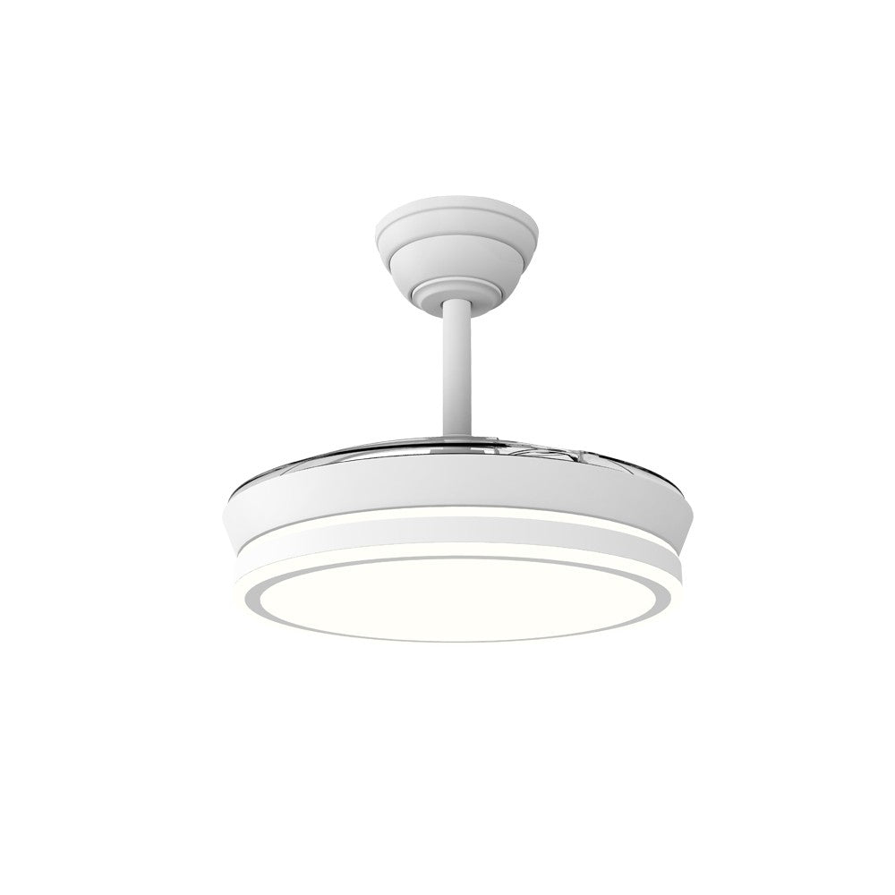 Ventilador de Techo con Luz LED Night Evo Mini Blanco 39W CristalRecord - imagen 4 | CristalRecord