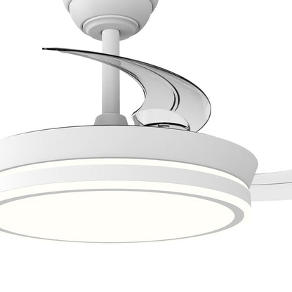Ventilador de Techo con Luz LED Night Evo Mini Blanco 39W CristalRecord - imagen 3 | CristalRecord
