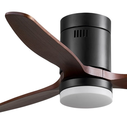 Ventilador de techo con motor DC silencioso y 6 velocidades