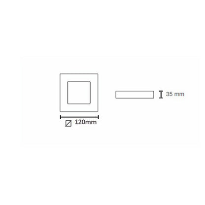 Downlight Novo Plus fabricado en Aluminio color Blanco