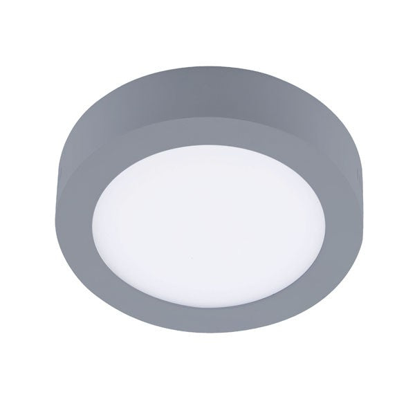 Downlight LED Novo CristalRecord, iluminación redonda gris, ref. 02+907-20-381