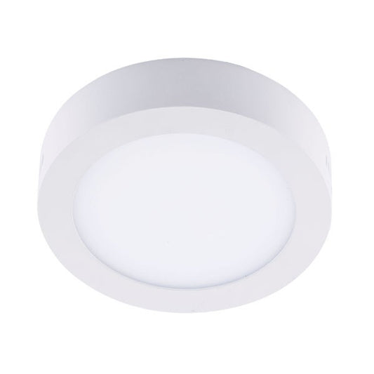 Downlight LED superficie CristalRecord Novo redondo blanco, referencia 02+907-20-300