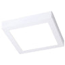 Downlight LED Superficie CristalRecord Novo, cuadrado blanco, ref. 02+407-20-300