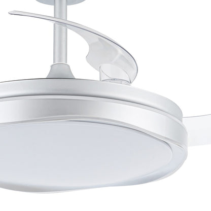 Ventilador Oku fabricado en Acero color Plata