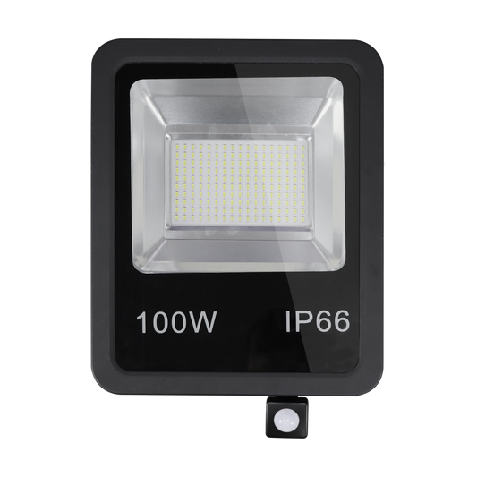 Proyector Led Sensor Olivino Negro – vista principal · Ref. 147781009