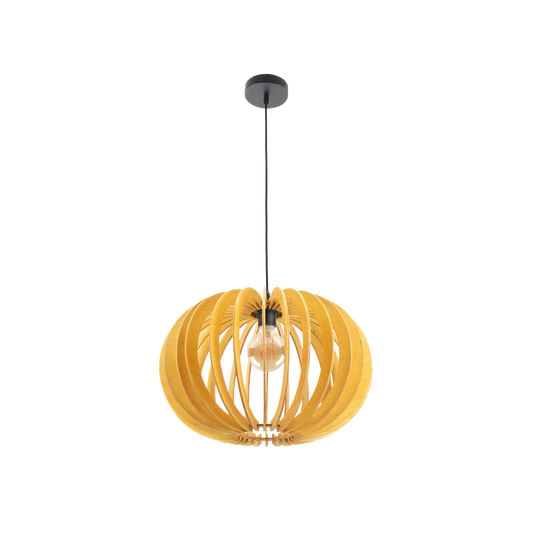 Colgante Nature Olmo Madera Natural / Negro – vista principal · Ref. 156594515