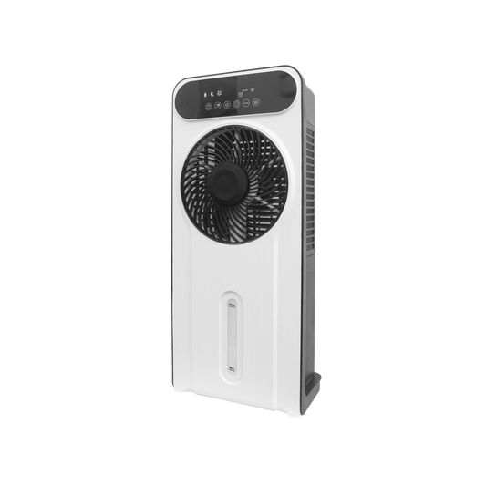 Ventilador Climatizador Opium 35W con Depósito 5L Blanco y Negro Fabrilamp - vista principal | Fabrilamp / Abrila · Ref. 235641001